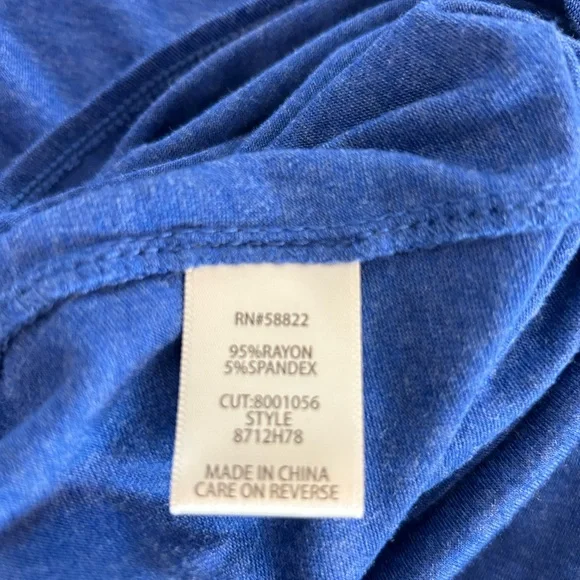 Max Studio XL Long tunic top purple - Picture 4 of 4